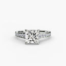 Solitaire with Pavé 7 The Perfect Carat