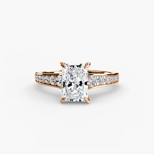 Solitaire with Pavé 7 The Perfect Carat