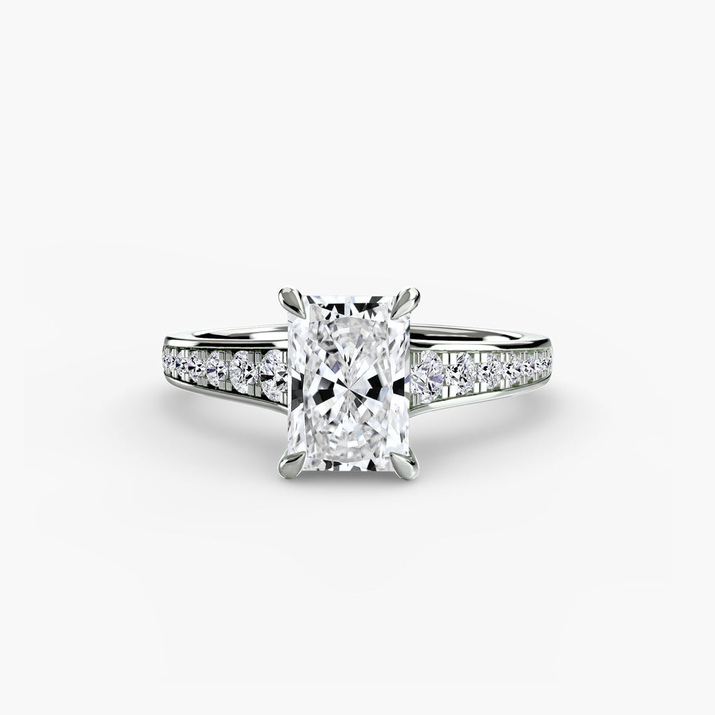 Solitaire with Pavé 7 The Perfect Carat