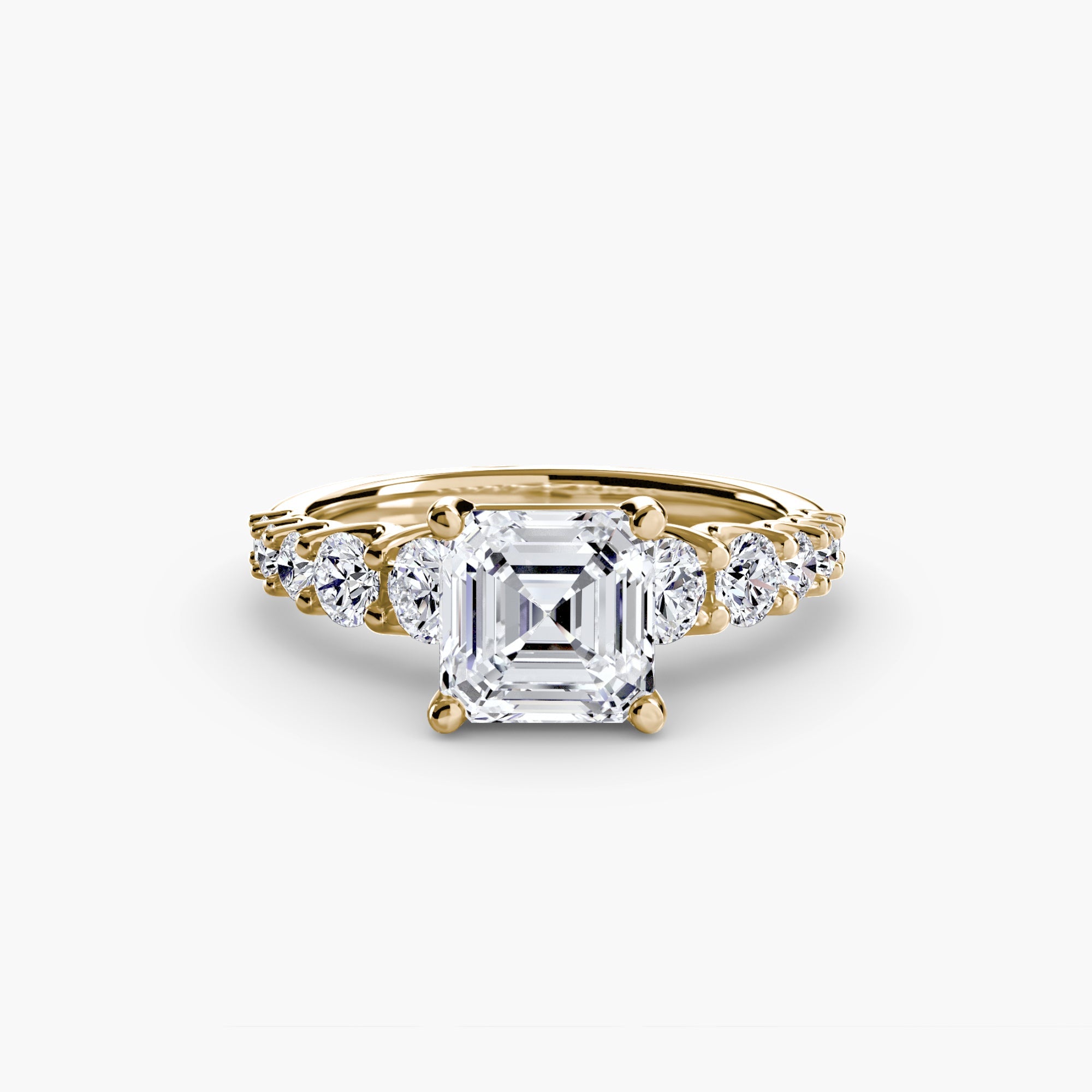The Graduated Accent Ring The Perfect Carat