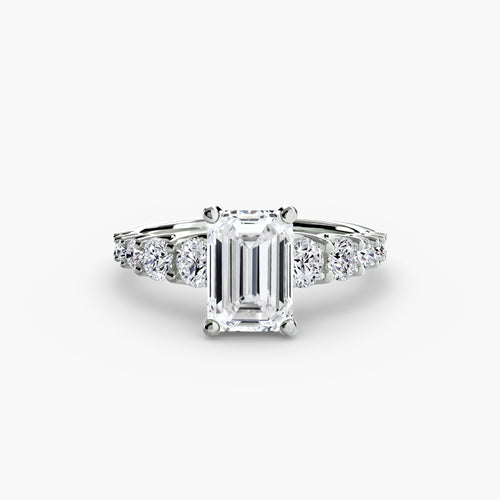 The Graduated Accent Ring The Perfect Carat