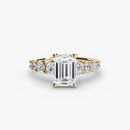 The Graduated Accent Ring The Perfect Carat