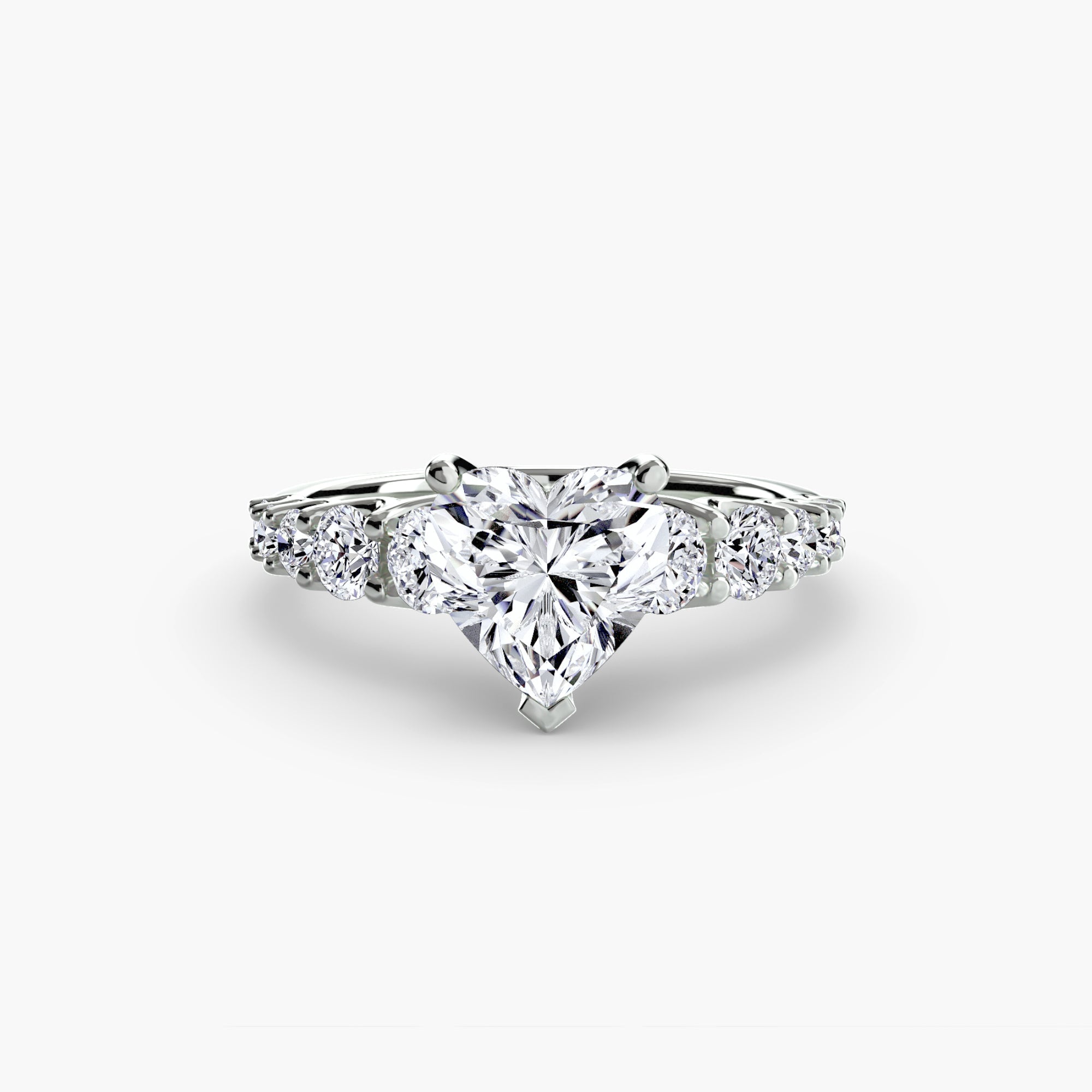 The Graduated Accent Ring The Perfect Carat