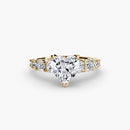 The Graduated Accent Ring The Perfect Carat