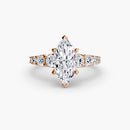 The Graduated Accent Ring The Perfect Carat