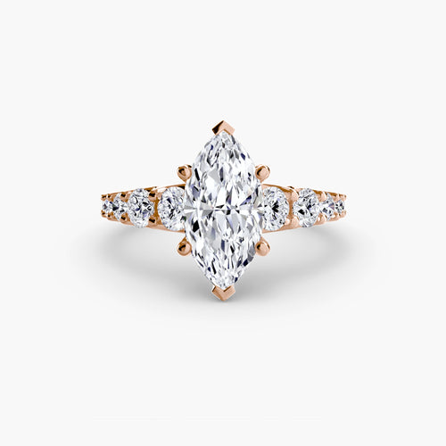 The Graduated Accent Ring The Perfect Carat