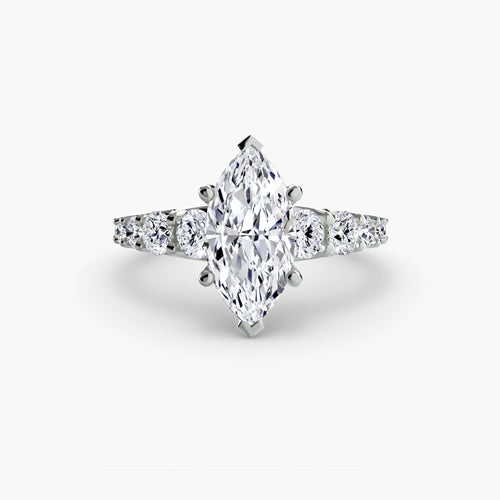 The Graduated Accent Ring The Perfect Carat