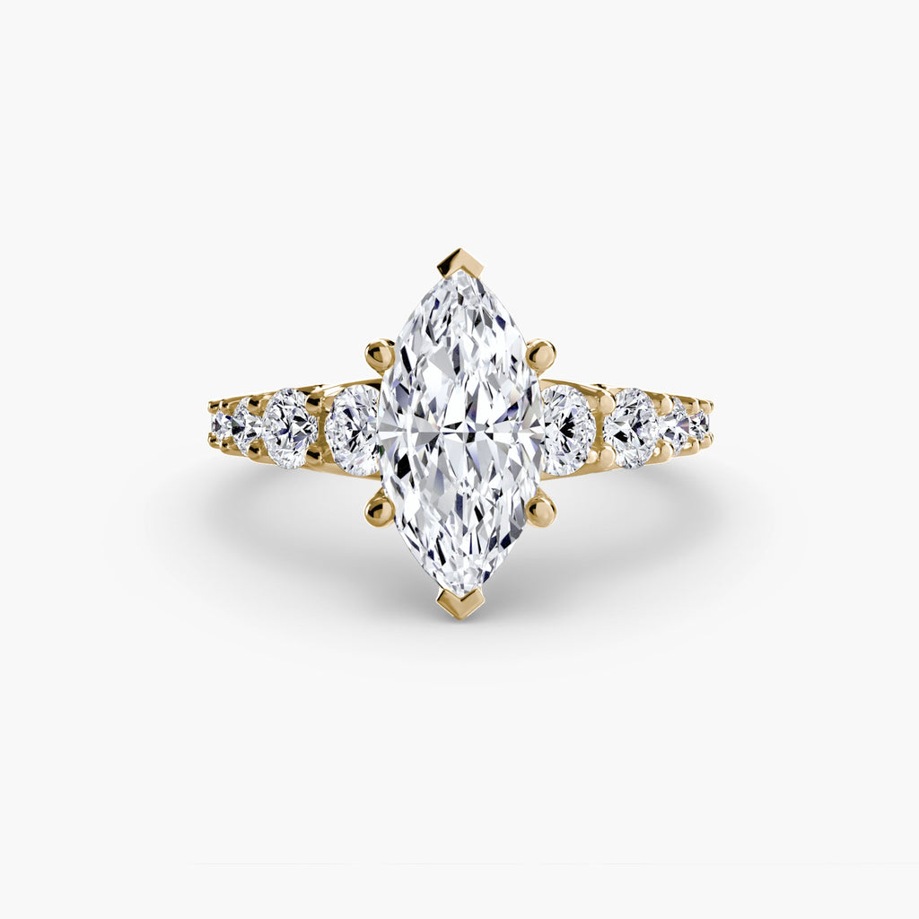 The Graduated Accent Ring The Perfect Carat