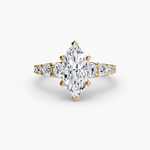 The Graduated Accent Ring The Perfect Carat