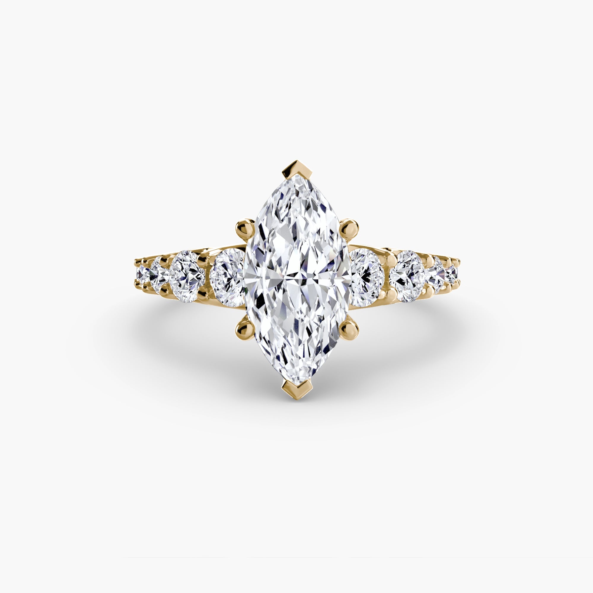 The Graduated Accent Ring The Perfect Carat