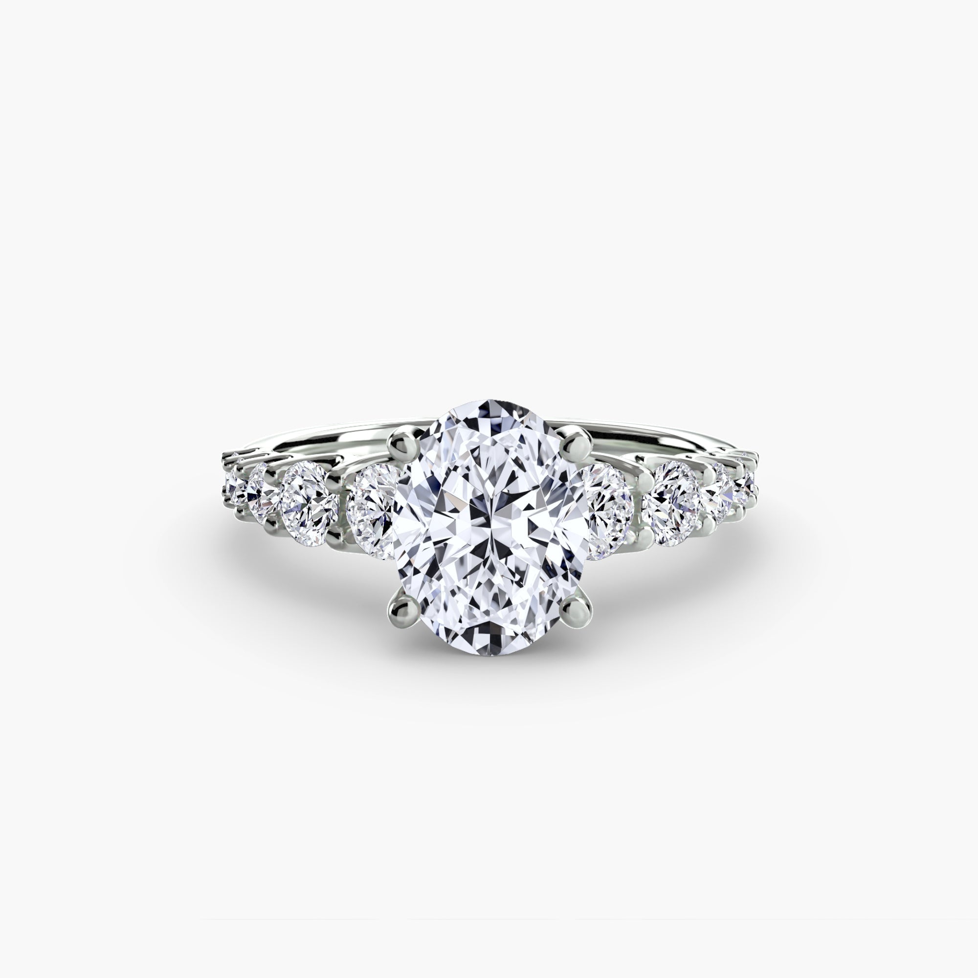 The Graduated Accent Ring The Perfect Carat