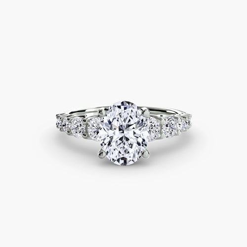 The Graduated Accent Ring The Perfect Carat