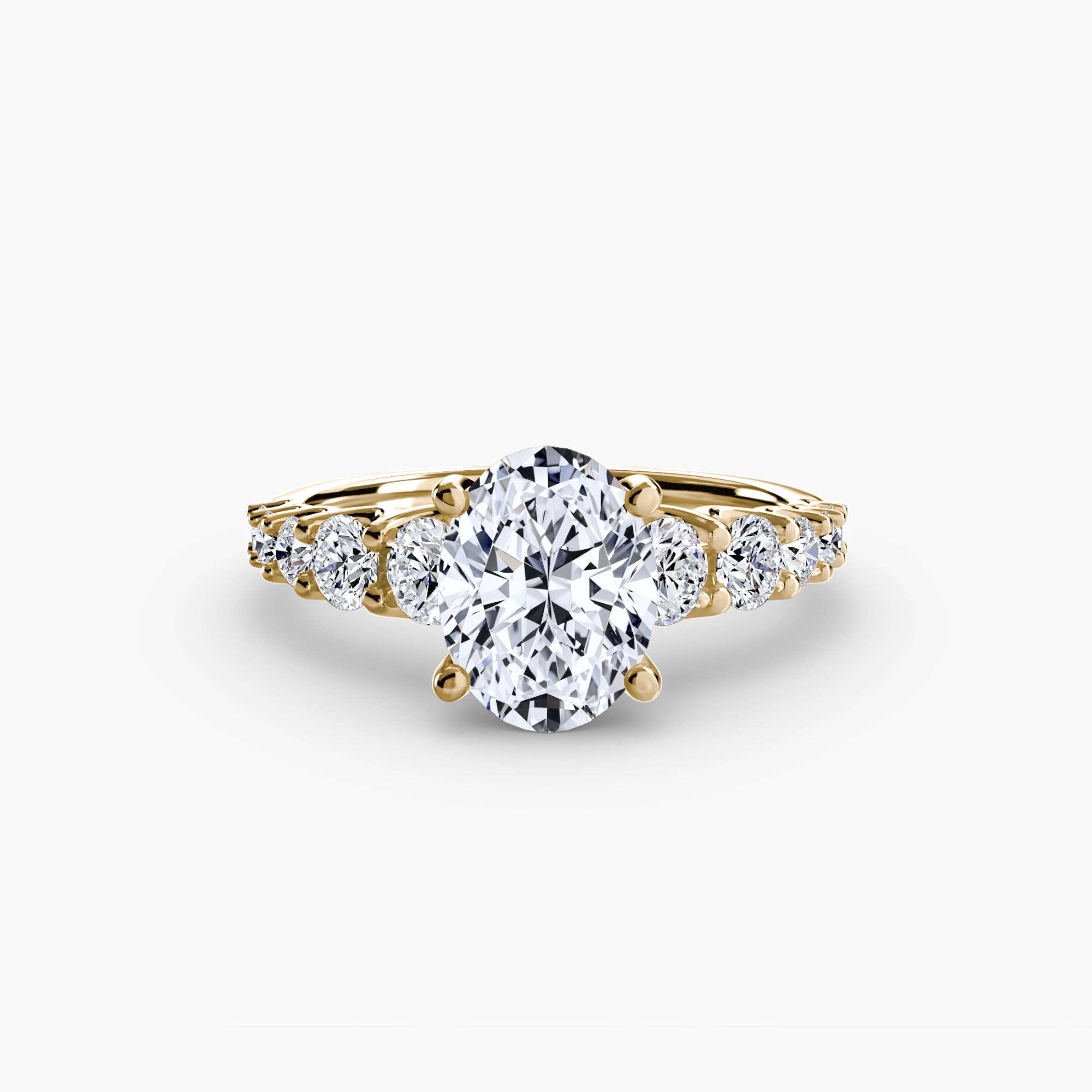 The Graduated Accent Ring The Perfect Carat