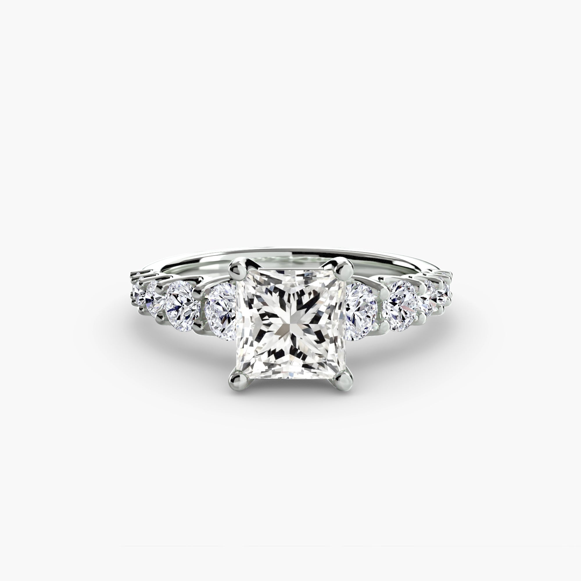 The Graduated Accent Ring The Perfect Carat