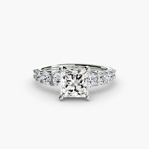 The Graduated Accent Ring The Perfect Carat