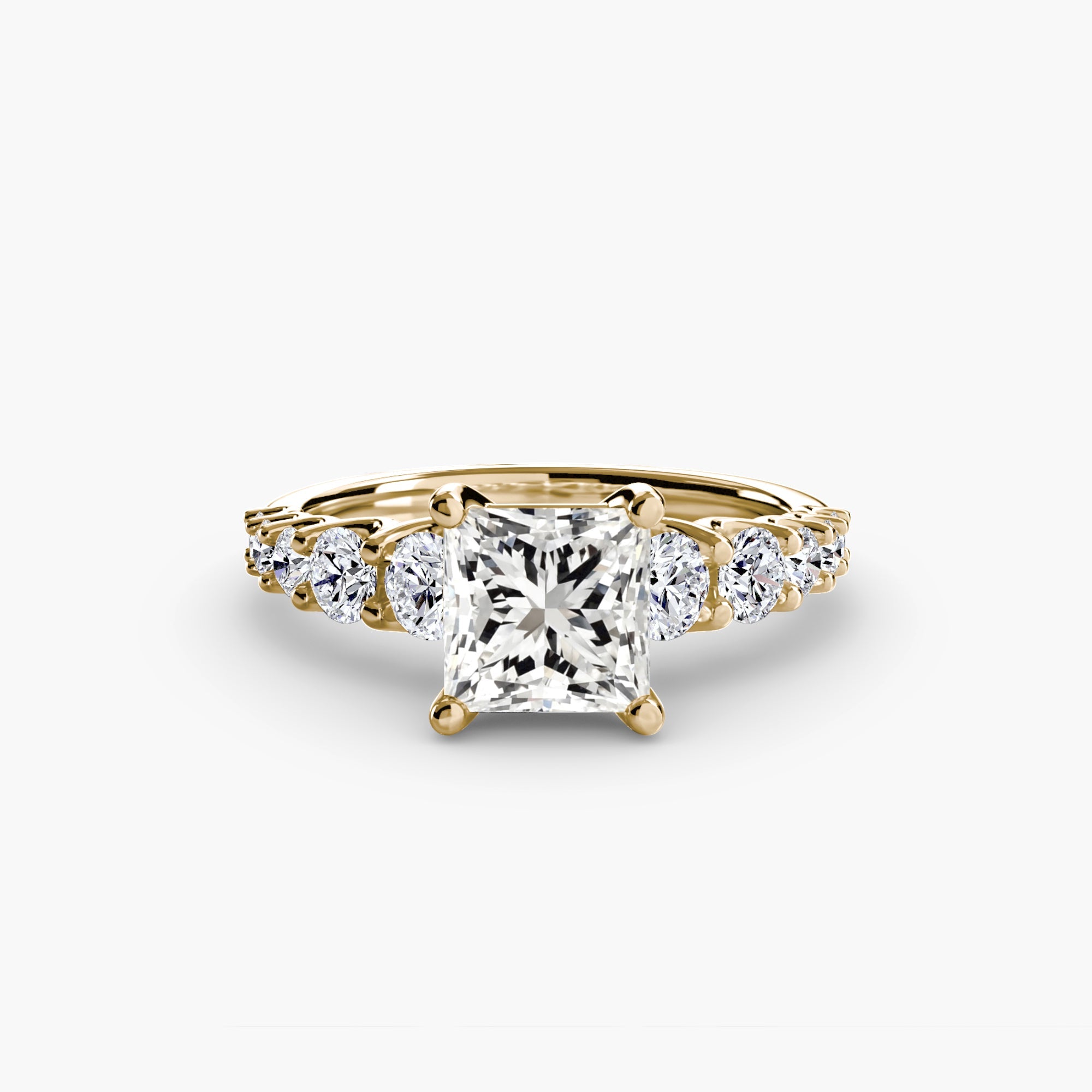 The Graduated Accent Ring The Perfect Carat