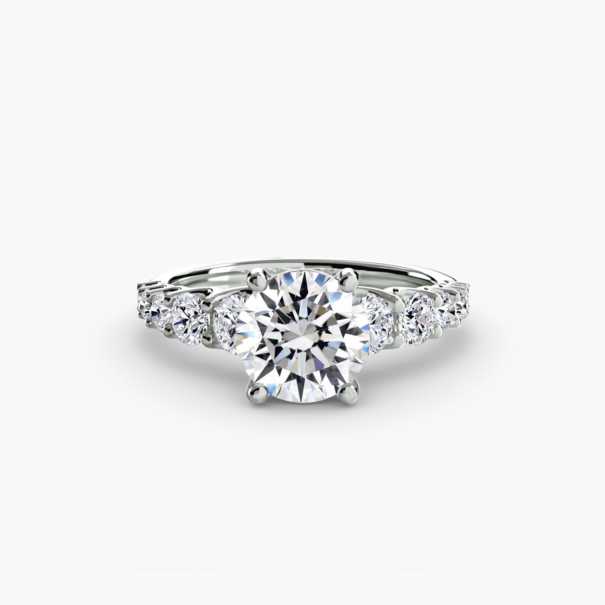 The Graduated Accent Ring The Perfect Carat