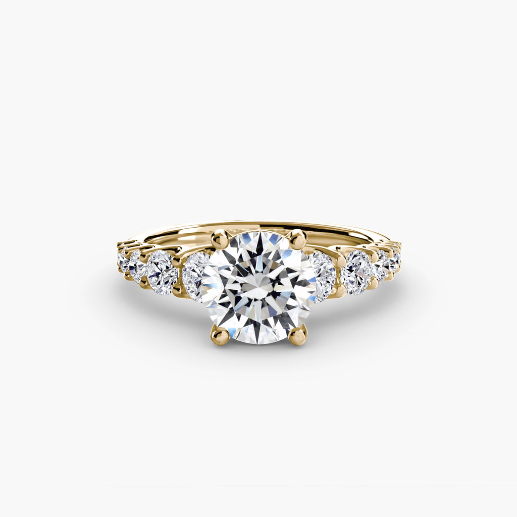 The Graduated Accent Ring The Perfect Carat