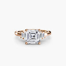 Baguette Accent Solitaire The Perfect Carat