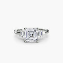 Baguette Accent Solitaire The Perfect Carat