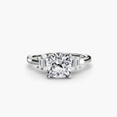 Baguette Accent Solitaire The Perfect Carat