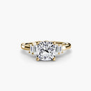 Baguette Accent Solitaire The Perfect Carat