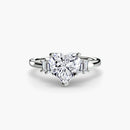 Baguette Accent Solitaire The Perfect Carat