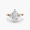 Baguette Accent Solitaire The Perfect Carat