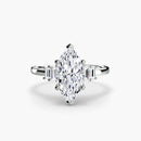 Baguette Accent Solitaire The Perfect Carat