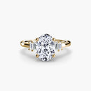 Baguette Accent Solitaire The Perfect Carat