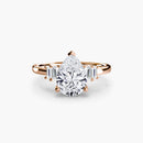 Baguette Accent Solitaire The Perfect Carat