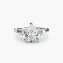 Baguette Accent Solitaire The Perfect Carat