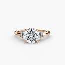 Baguette Accent Solitaire The Perfect Carat
