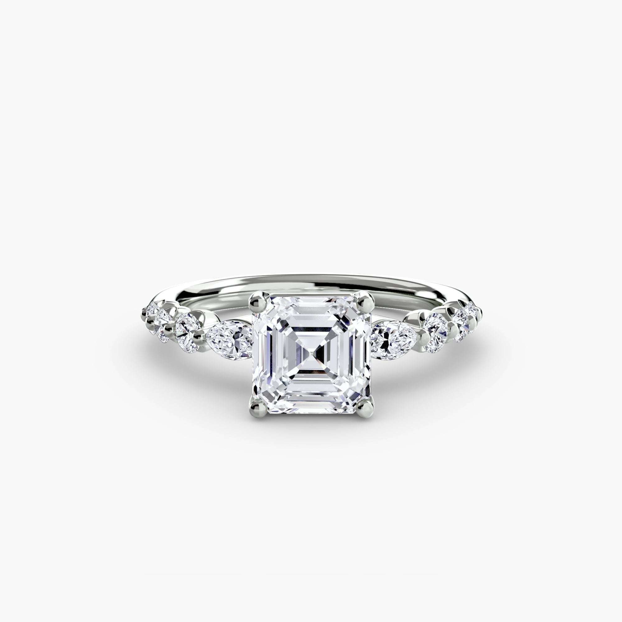 The Tiered Accent Ring The Perfect Carat