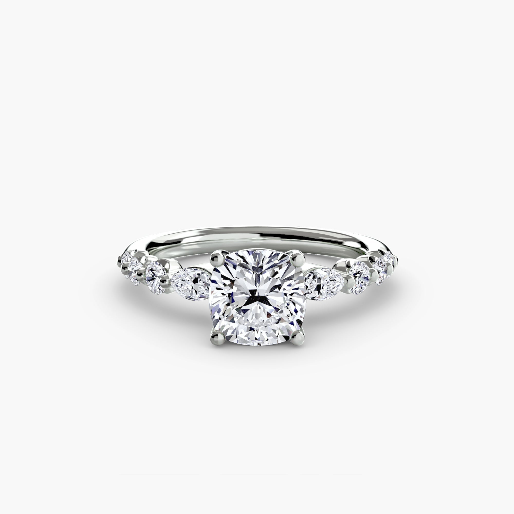 The Tiered Accent Ring The Perfect Carat