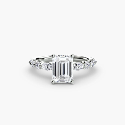 The Tiered Accent Ring The Perfect Carat