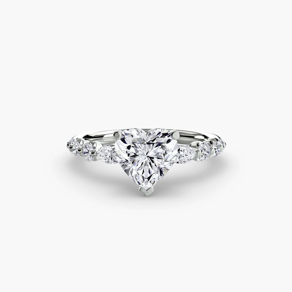 The Tiered Accent Ring The Perfect Carat