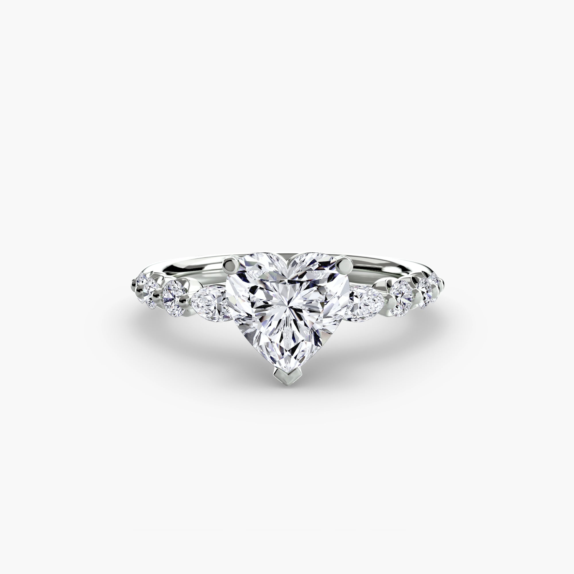 The Tiered Accent Ring The Perfect Carat