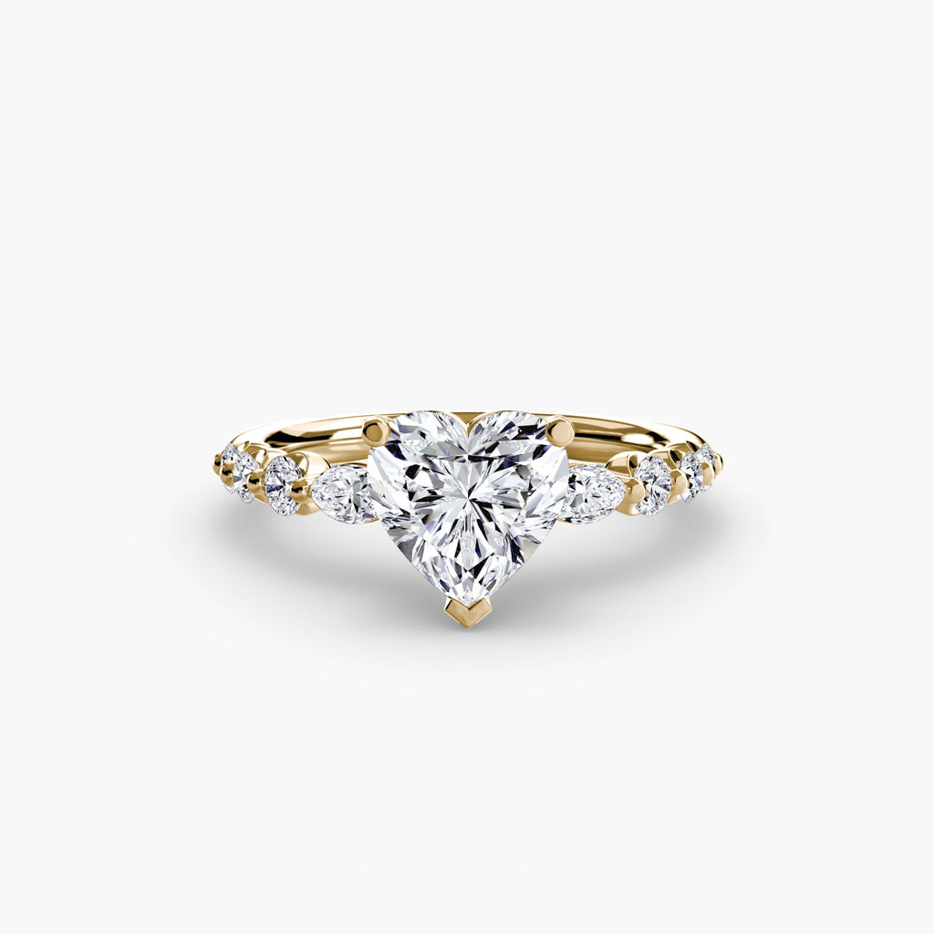 The Tiered Accent Ring The Perfect Carat