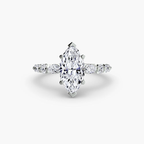 The Tiered Accent Ring The Perfect Carat