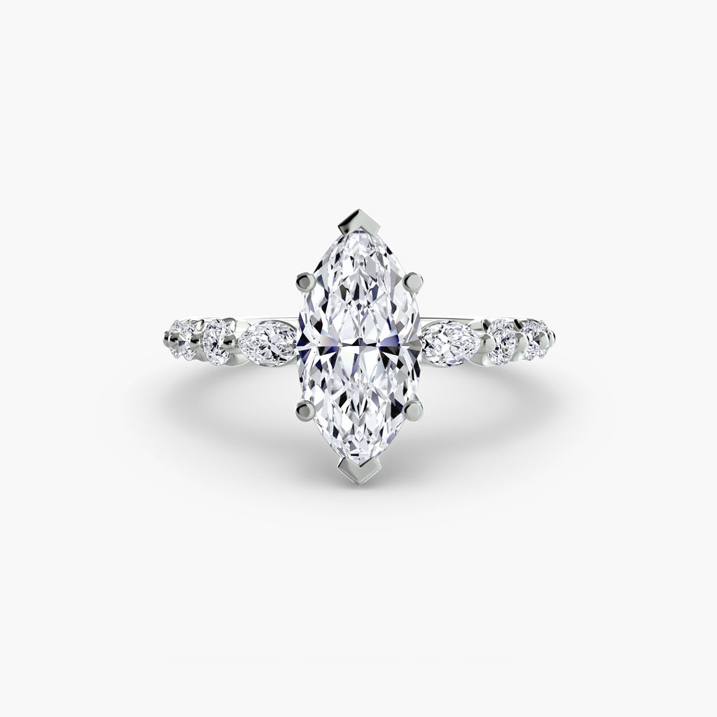 The Tiered Accent Ring The Perfect Carat