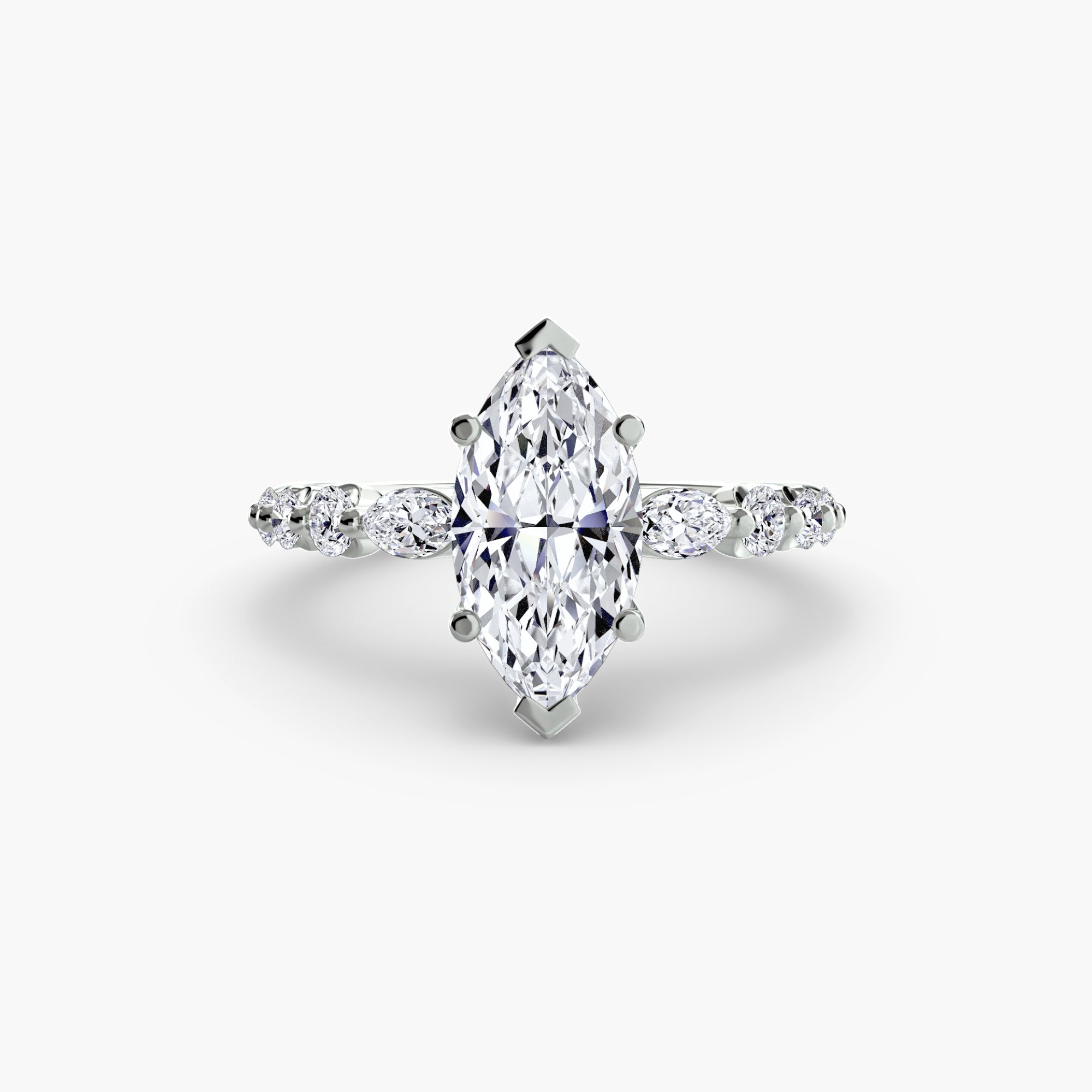 The Tiered Accent Ring The Perfect Carat