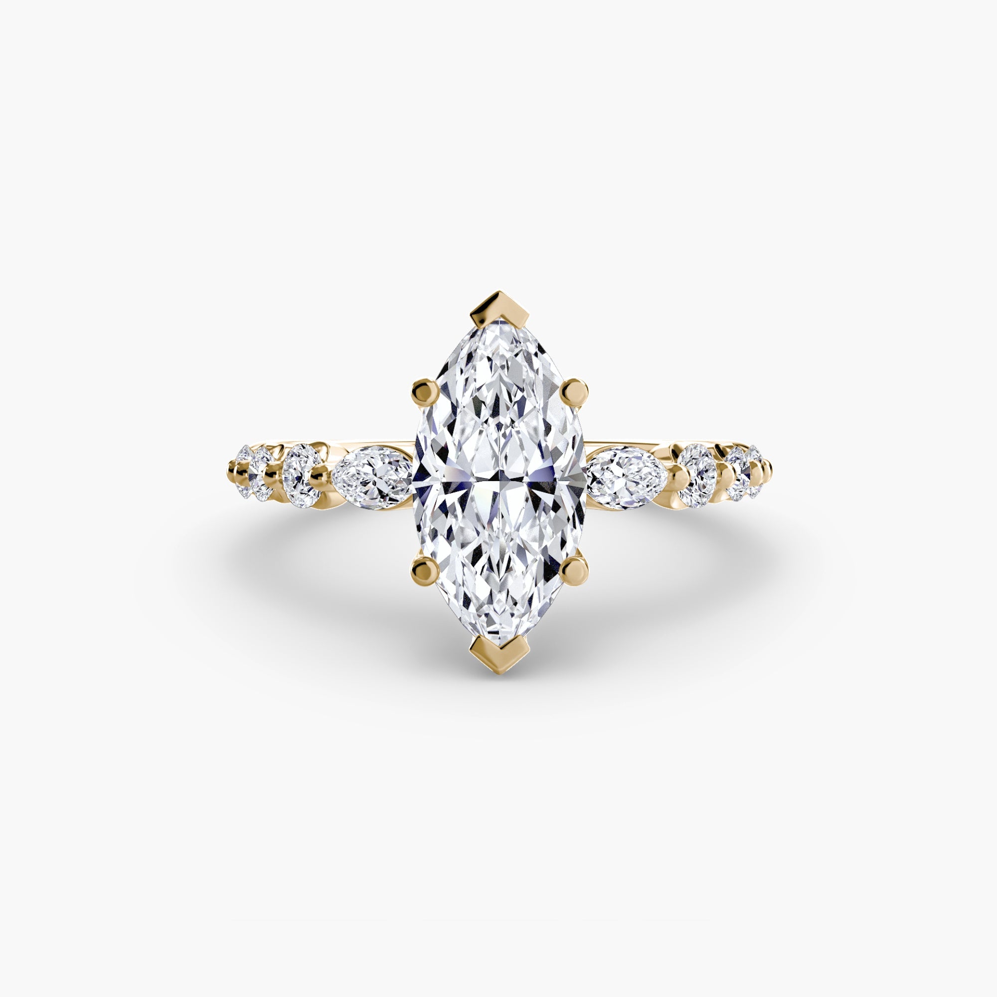 The Tiered Accent Ring The Perfect Carat