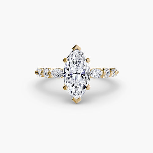 The Tiered Accent Ring The Perfect Carat