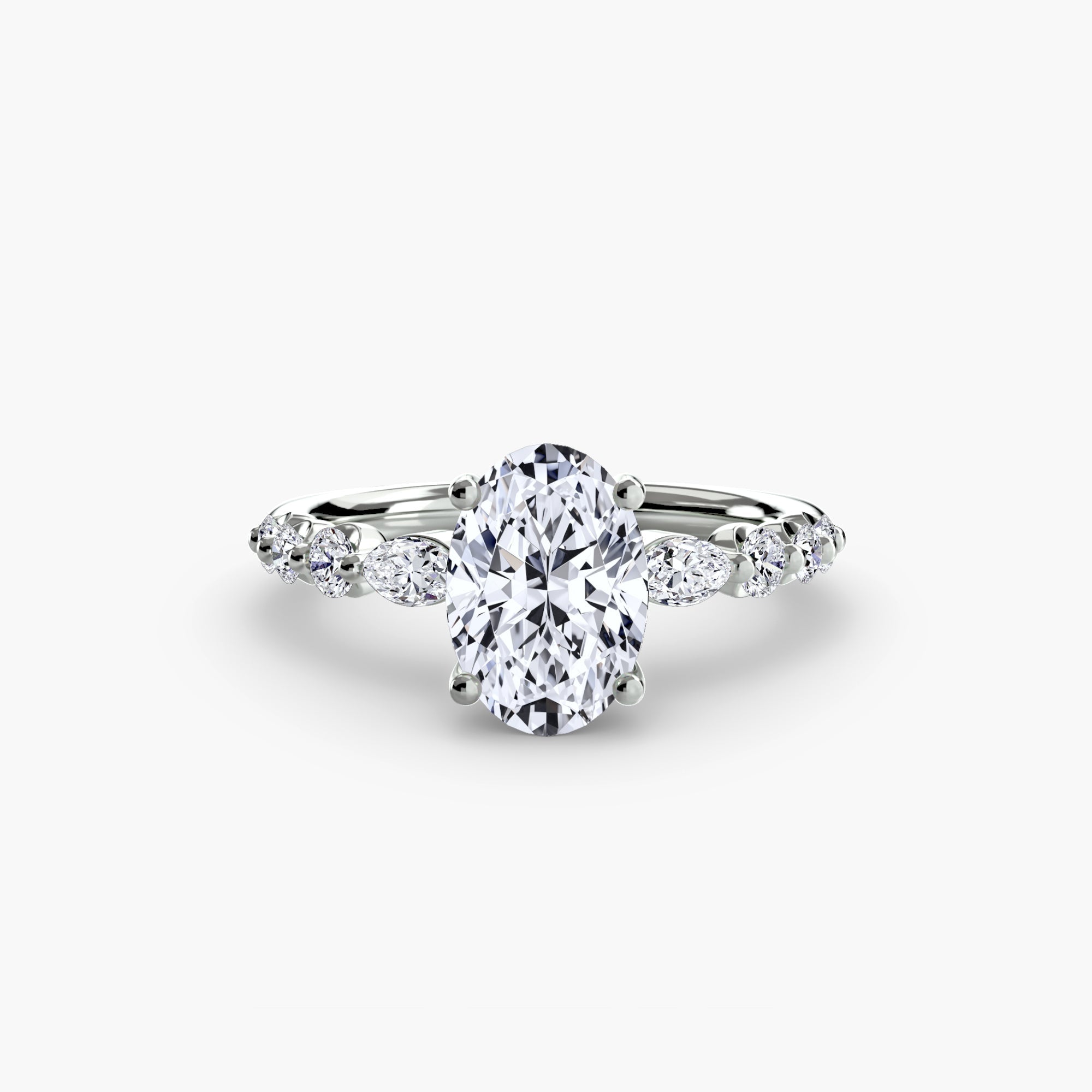 The Tiered Accent Ring The Perfect Carat