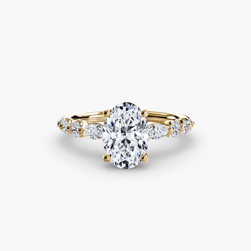 The Tiered Accent Ring The Perfect Carat