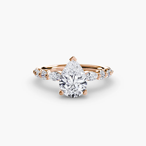 The Tiered Accent Ring The Perfect Carat