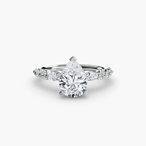 The Tiered Accent Ring The Perfect Carat