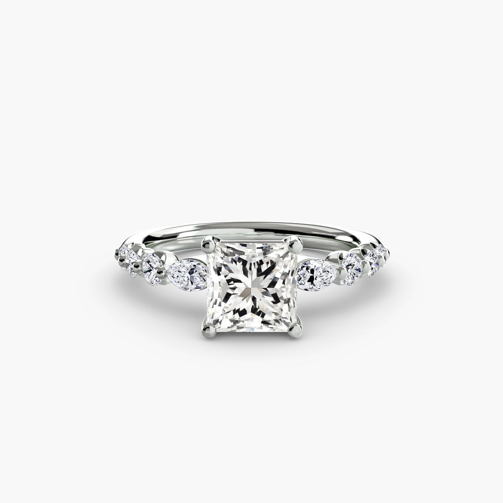 The Tiered Accent Ring The Perfect Carat