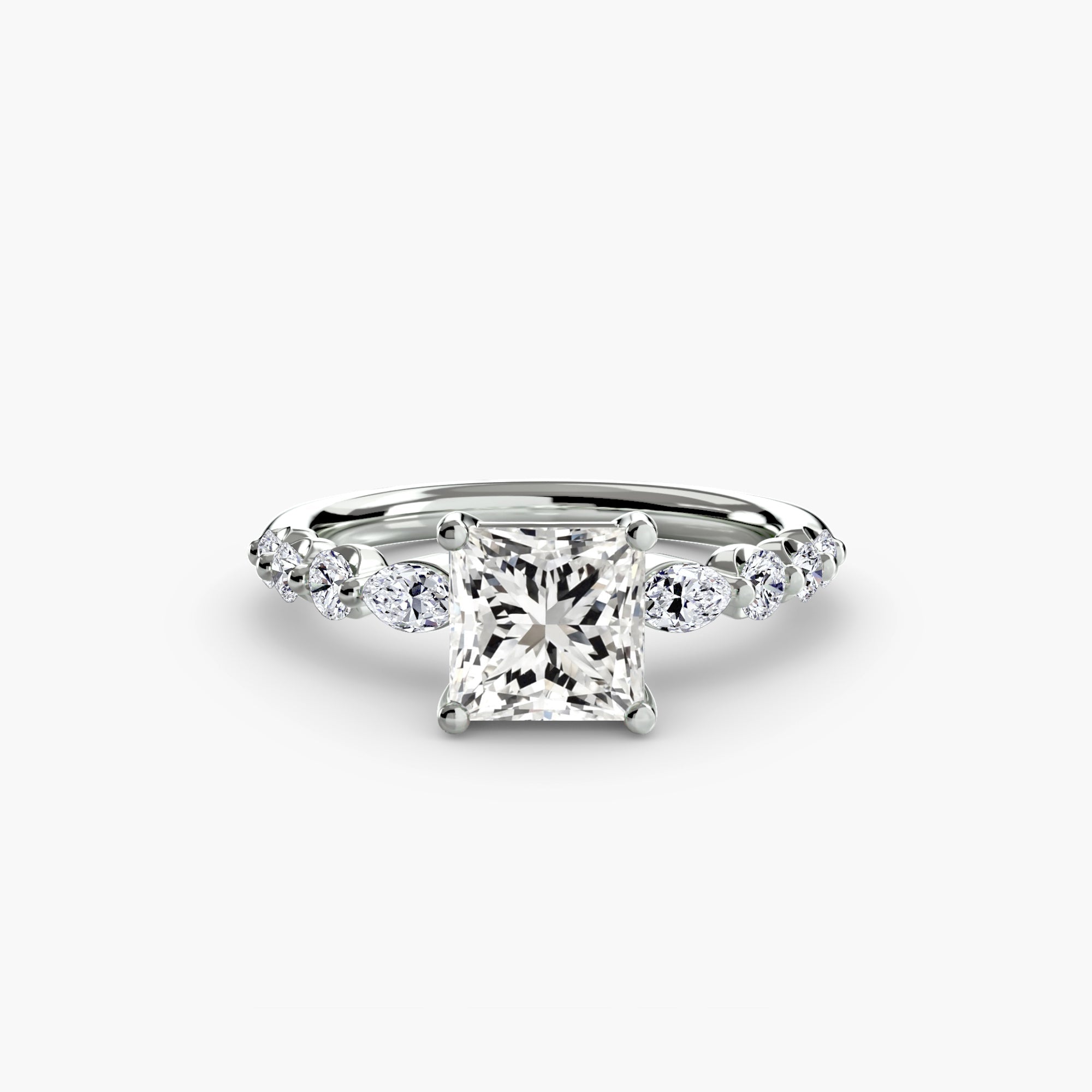 The Tiered Accent Ring The Perfect Carat